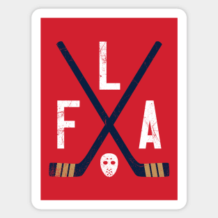 FLA Retro Sticks - Red Sticker